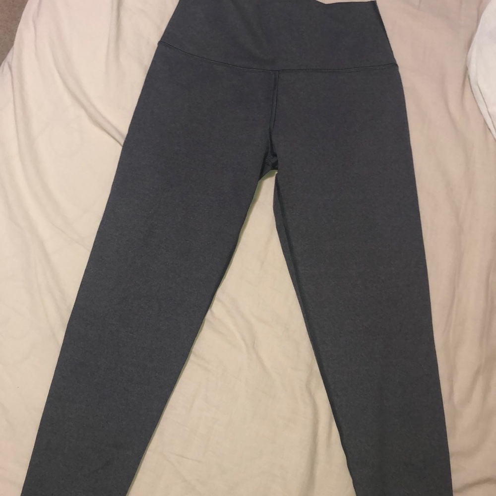 Gray American Eagle Active Leggings